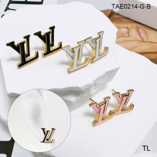 Stainless Steel Brand Earrings-SN230416-TAE0214-G-B-13