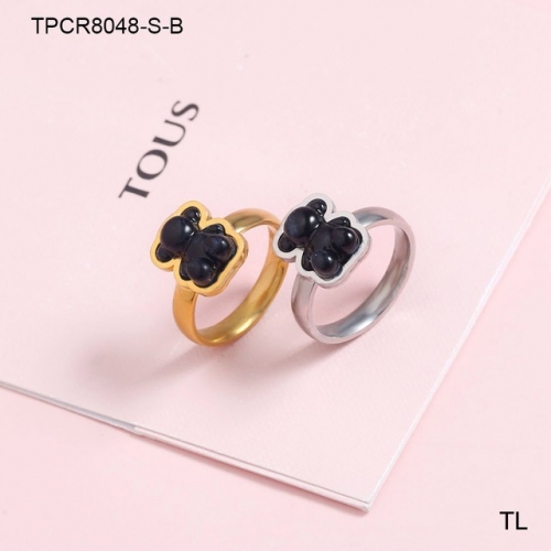 Stainless Steel TOU*S Ring-SN230416-TPCR8048-S-B9.8.7-10.5