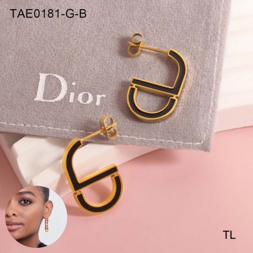 Stainless Steel Brand Earrings-SN230416-TAE0181-G-B-11.5