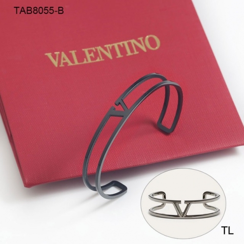 Stainless Steel Brand Bangle-SN230416-TAB8055-B-16