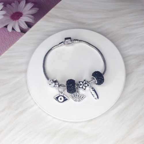 Stainless Steel Bracelet with alloy copper charms-DN230416-P9NTT (3)