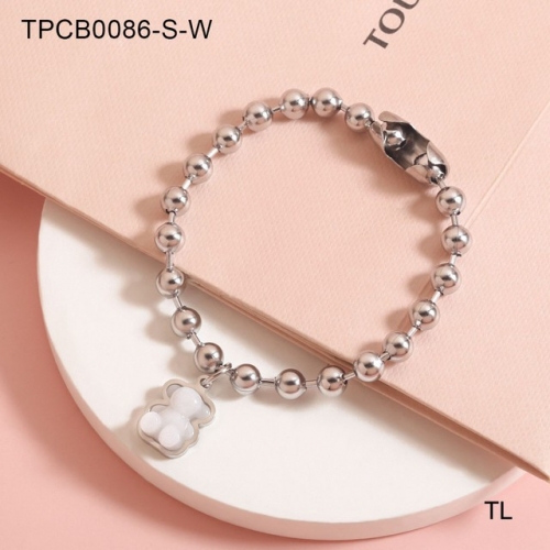 Stainless Steel TOU*S Bracelet-SN230416-TPCB0086-S-W-11