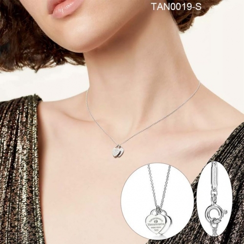 Stainless Steel Brand Necklace-SN230416-TAN0019-S-15