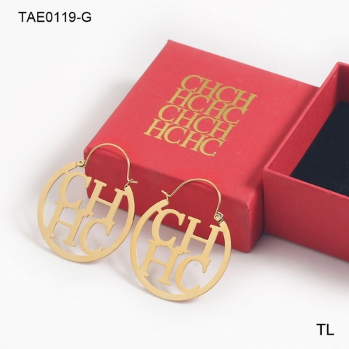 Stainless Steel Brand Earrings-SN230416-TAE0119-G-16