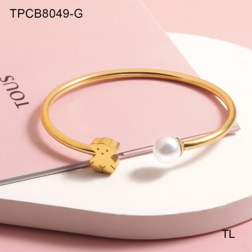 Stainless Steel TOU*S Bangle-SN230416-TPCB8049-G-14