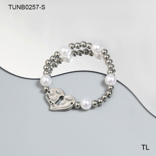 Stainless Steel UNO DE * 50 Bracelet-SN230416-TUNB0257-S-14