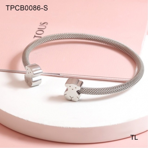 Stainless Steel TOU*S Bangle-SN230416-TPCB0086-S-16