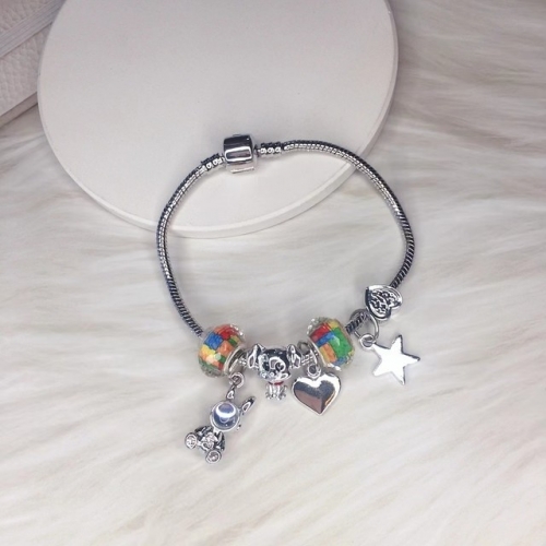 Stainless Steel Bracelet with alloy copper charms-DN230416-P9NTT (10)