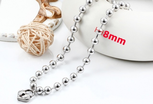 Stainless Steel uno de * 50 Necklace-CH230419-P11V3E