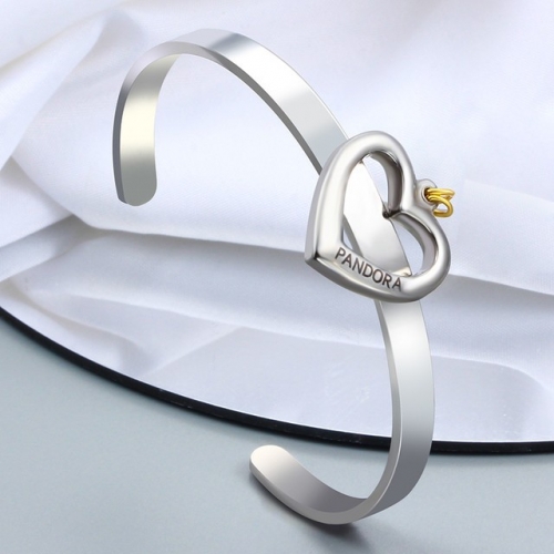 Stainless Steel uno de * 50 Bangle-CH230419-P11N21 (1)