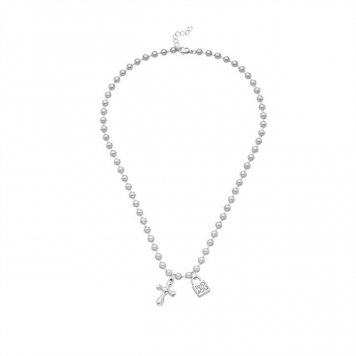 Stainless Steel Uno de *50 Necklace-HF230419-P11VV
