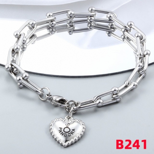 Stainless Steel Pandor*a Bracelet-CH230419-P18NAA