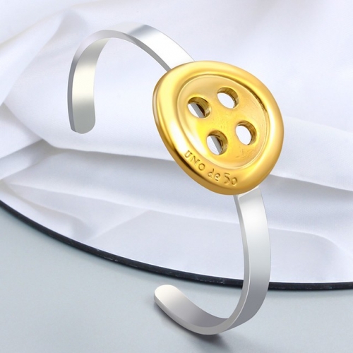 Stainless Steel uno de * 50 Bangle-CH230419-P11.5BES