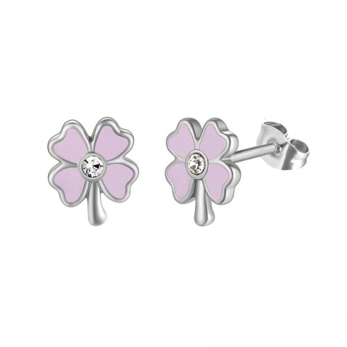 Stainless Steel Earrings-PD230419-S2.4G2.9-PE317P