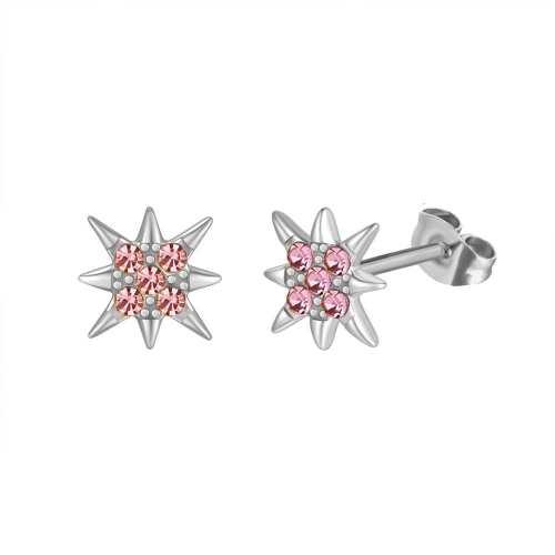 Stainless Steel Earrings-PD230419-S2.1G2.7-PE315P