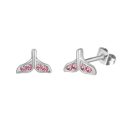 Stainless Steel Earrings-PD230419-S2.1G2.7-PE303P