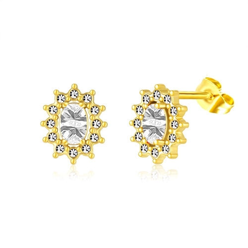 Stainless Steel Earrings-PD230419-S4.8G5.8-PE366KG