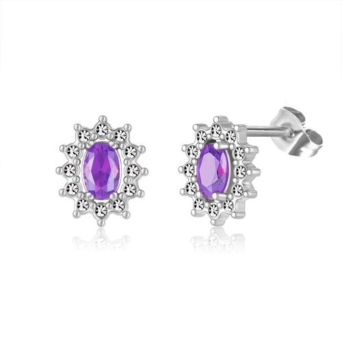 Stainless Steel Earrings-PD230419-S4.8G5.8-PE366E