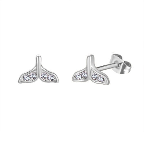 Stainless Steel Earrings-PD230419-S2.1G2.7-PE303W