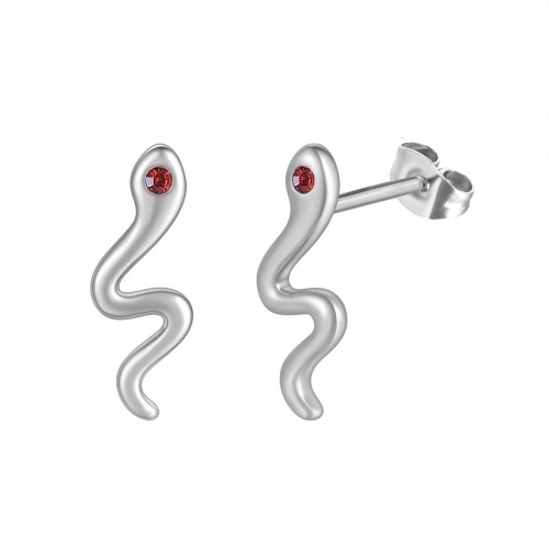 Stainless Steel Earrings-PD230419-S2G2.6-PE344R