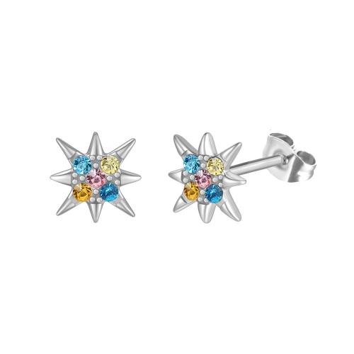 Stainless Steel Earrings-PD230419-S2.4G3-PE315M