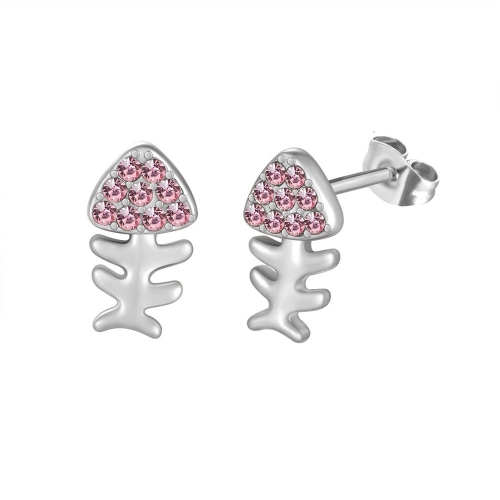 Stainless Steel Earrings-PD230419-S2.7G3.3-PE321P