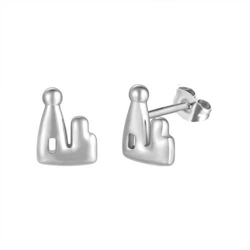 Stainless Steel Earrings-PD230419-S1.5G2.1-PE328