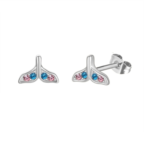 Stainless Steel Earrings-PD230419-S2.1G2.7-PE303M