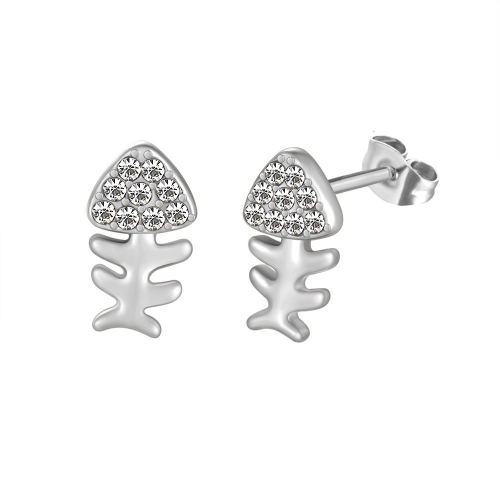 Stainless Steel Earrings-PD230419-S2.7G3.3-PE321W