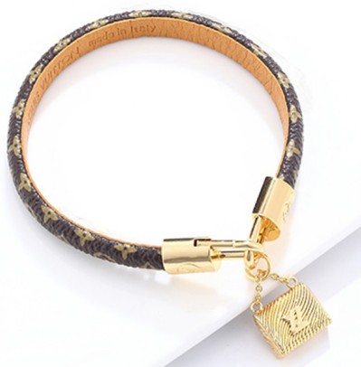 Stainless Steel Brand Bangle-DY230507-LVSS026G-30