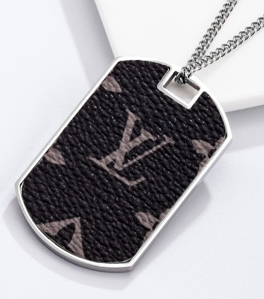 Stainless Steel Brand Necklace-DY230507-LVXL054S-25