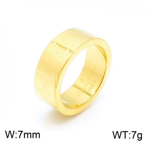 Stainless Steel Brand Ring-DY230507-LVJZ005G-12