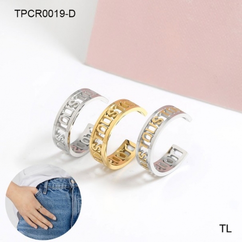 Stainless Steel TOU*S Ring-SN230507-TPCR0019-D-10.9