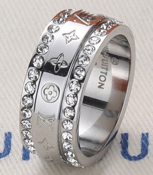 Stainless Steel Brand Ring-DY230507-LVJZ007S-17