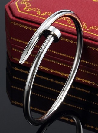 Stainless Steel Brand Bangle-DY230507-LVSL038S-243-17