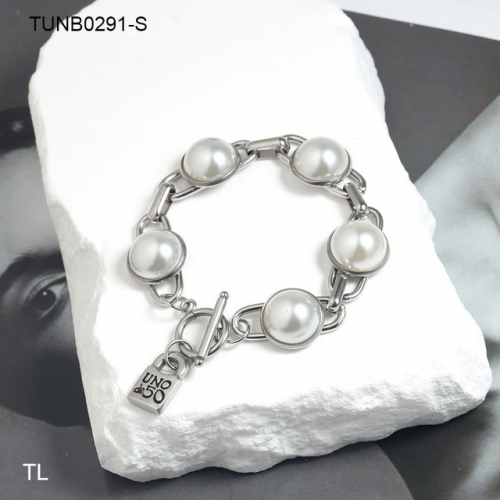 Stainless Steel uno de *50 Bracelet-SN230507-TUNB0291-S-17.1