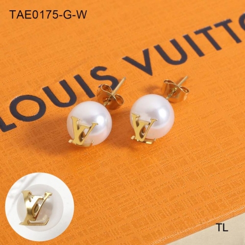 Stainless Steel Brand Earrings-SN230507-TAE0175-G-W-11.8