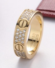 Stainless Steel Brand Ring-DY230507-LVJZ023G-343-24