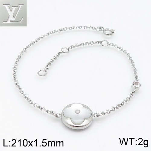 Stainless Steel Brand Bracelet-DY230507-LVSL008S-229-16