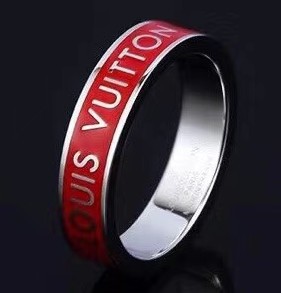 Stainless Steel Brand Ring-DY230507-LVJZ008S-17-2