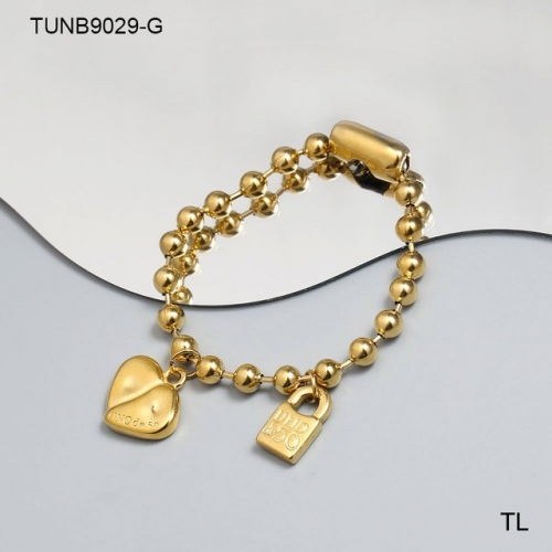 Stainless Steel uno de *50 Bracelet-SN230507-TUNB9029-G-16.3