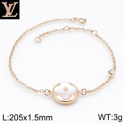 Stainless Steel Brand Bracelet-DY230507-LVSL008R-257-18