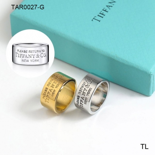 Stainless Steel Brand Ring-SN230507-TAR0027-G9.8.7-11.2