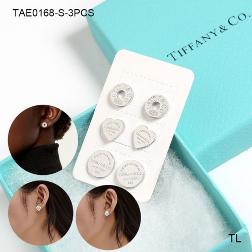 Stainless Steel Brand Earrings-SN230507-TAE0168-S-3PCS-18.1