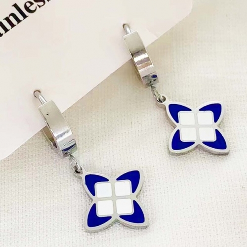 Stainless Steel Brand Earrings-RR230511-Rre0890-12