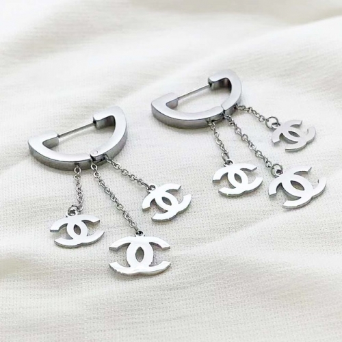 Stainless Steel Brand Earrings-RR230511-Rre0871-16