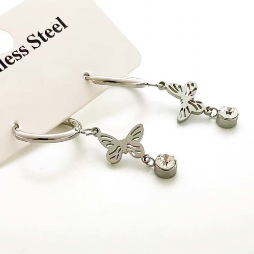 Stainless Steel Brand Earrings-RR230511-Rre0934-11