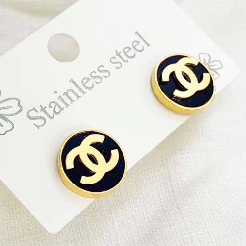 Stainless Steel Brand Earrings-RR230511-Rre0866-10