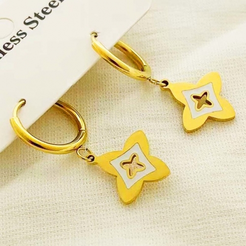 Stainless Steel Brand Earrings-RR230511-Rre0899-13