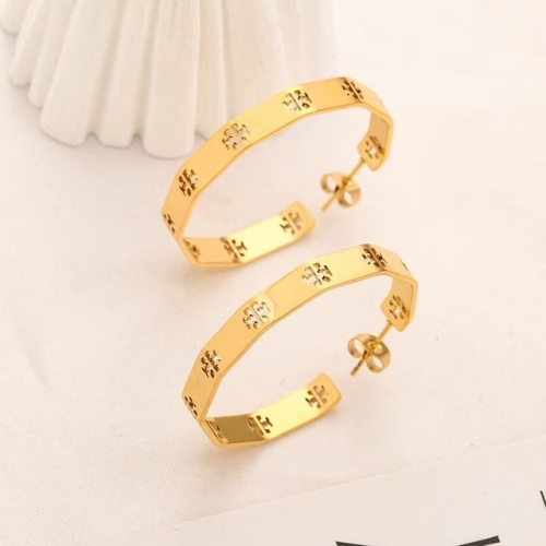 Stainless Steel Brand Earrings-YWA230511-P10NWAZ (2)